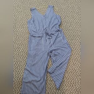 Old Navy jumpsuit super soft denim blue lighter material XL